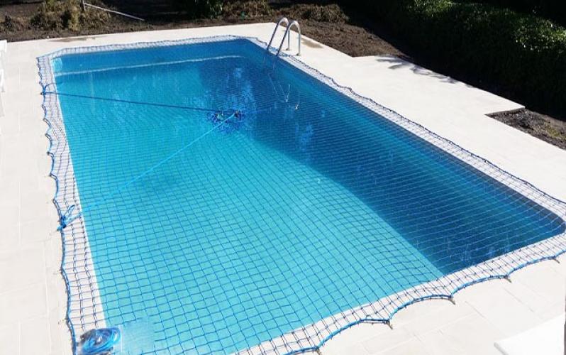 10 CM Mesh Squares Swimming Pool Cover Safety Net for In-Ground Pools