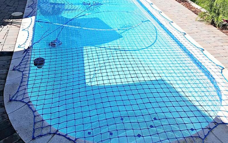 10cm X 10cm Squares Swimming Pool Safety Cover Net Polyethylene Pool Net