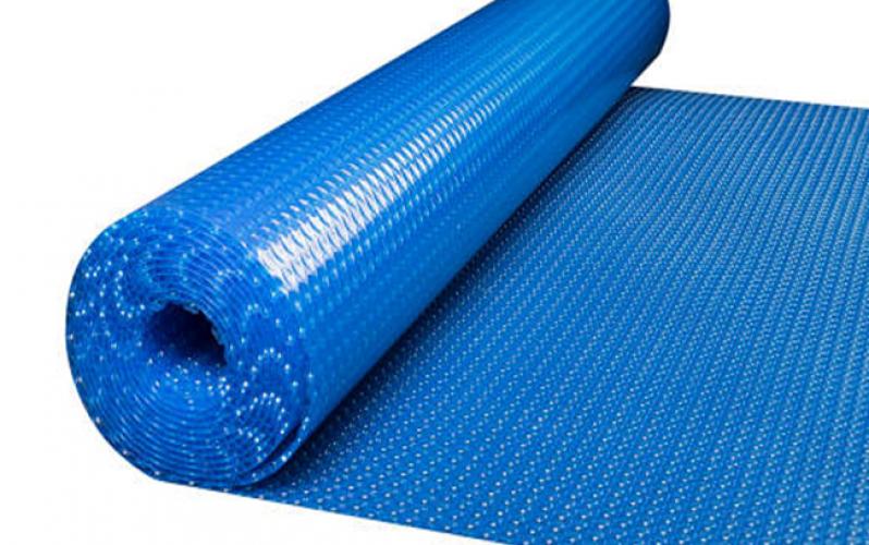 12-Mil Solar Blanket PE Bubble Cover for Rectangular in-Ground Pools