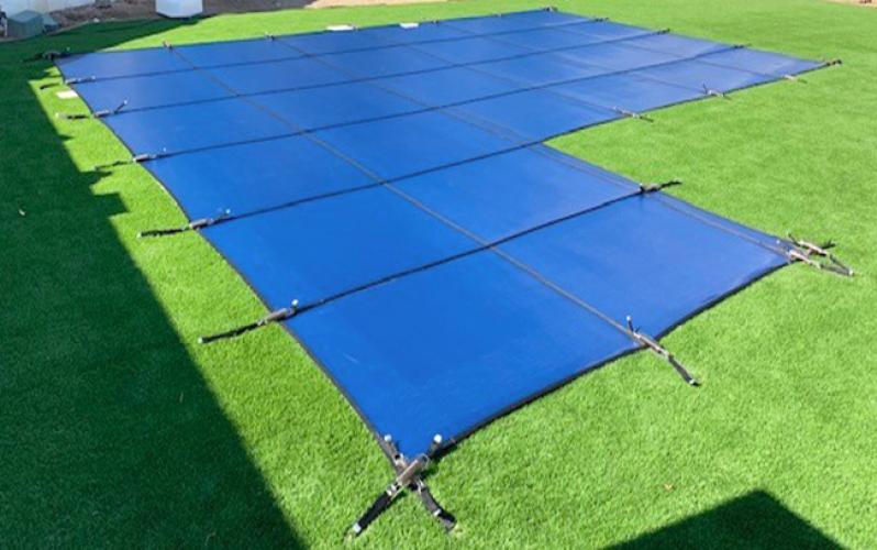 16X32FT Inground Pools Mesh Pool Covers Custom Mesh Cover