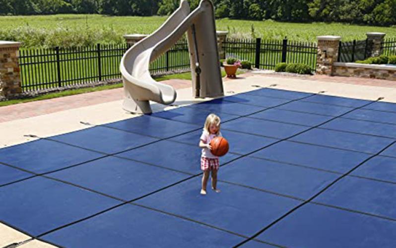 18*36FT Solid Swimming Pool Cover Winter Safety Pool Cover - 副本