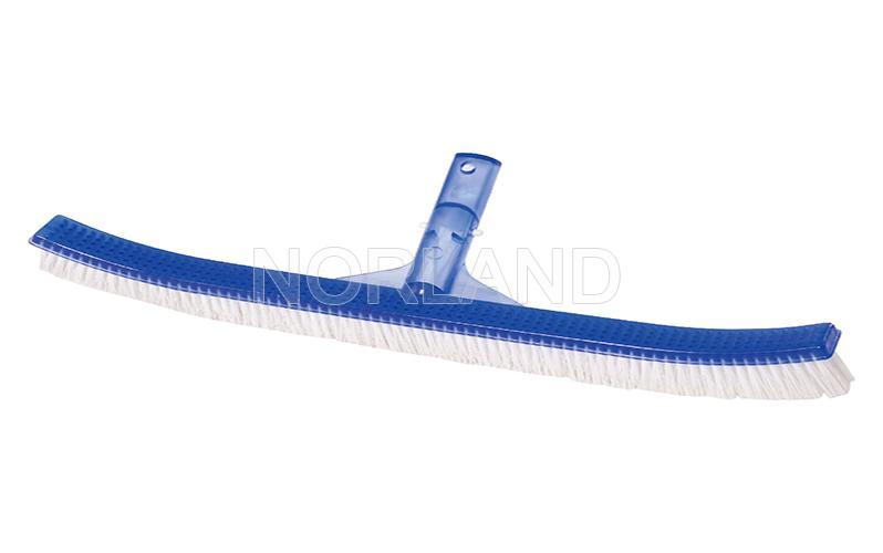 18'' Transparent Curved Wall Brush Made off Clear PP