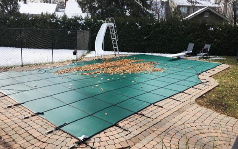 18FTx36FT Norland Standard Mesh Safety Cover Rectangle Winter Cover 18FTx36FT Norland Standard Mesh Safety Cover Rectangle Winter Cover