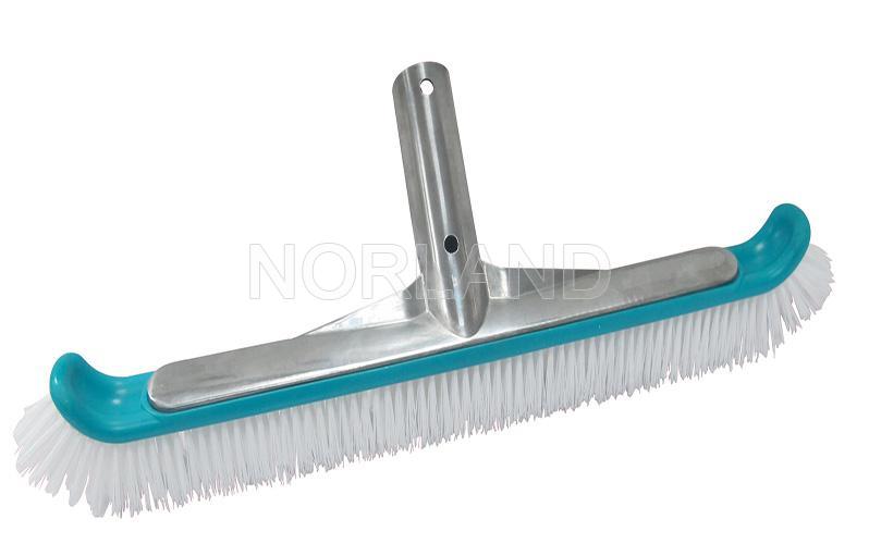 20'' Swimming Pool Wall Brush with Aluminum Handle