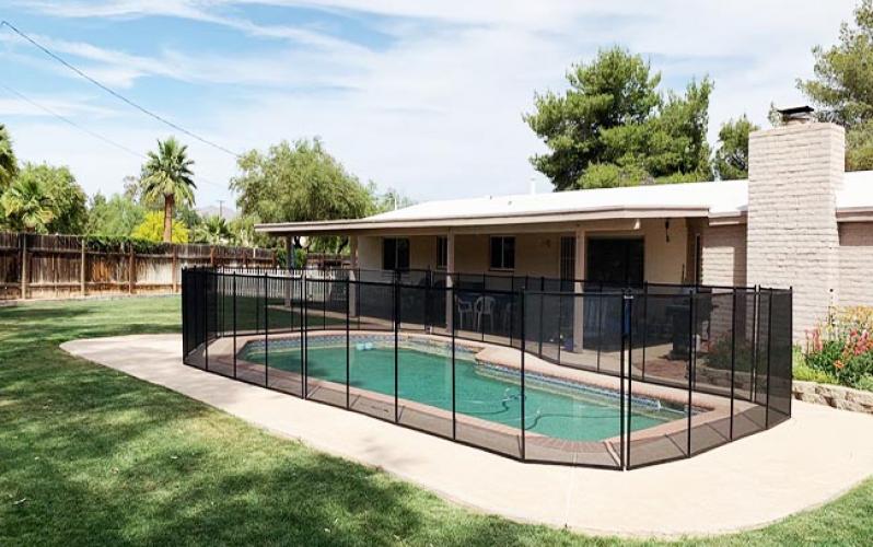 2022 High Quality Aluminum Mesh Swimming Pool Fence 2022 High Quality Aluminum Mesh Swimming Pool Fence