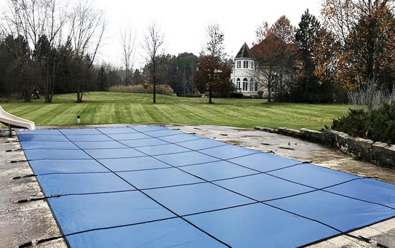 2022 High Strength PP Material Pool Cover Winter Pool Cover