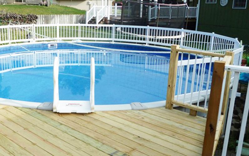 21FTx43FT Oval Premium Resin Above Ground Swimming Pool Fence Kit 21FTx43FT Oval Premium Resin Above Ground Swimming Pool Fence Kit