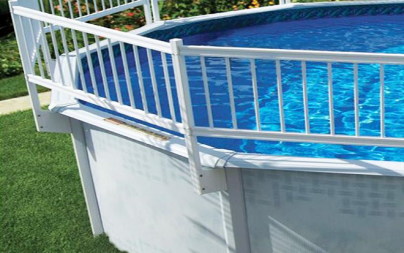 24FT Above Ground Swimming Pool Fence Premium Kit