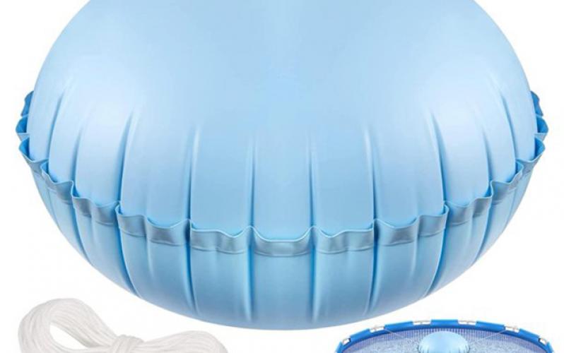 4 X 4 FT Winter Pool Cushion with Hole and Cord