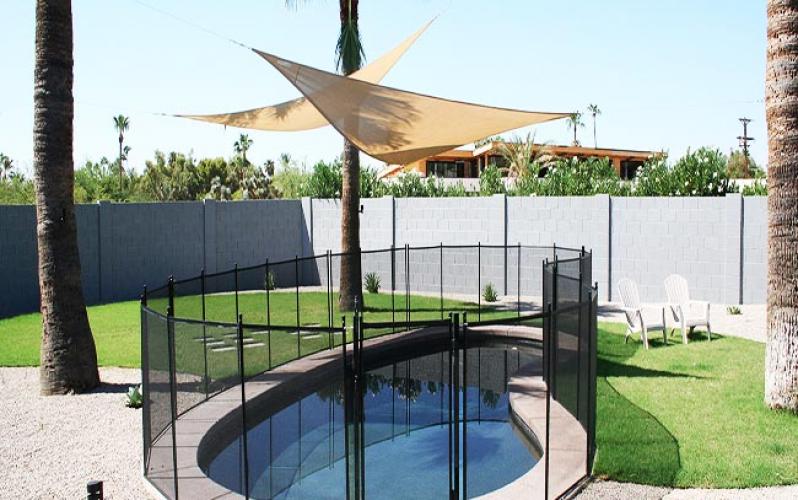 4FT X 12FT Removable DIY Pool Fencing with Section Kit 4FT X 12FT Removable DIY Pool Fencing with Section Kit