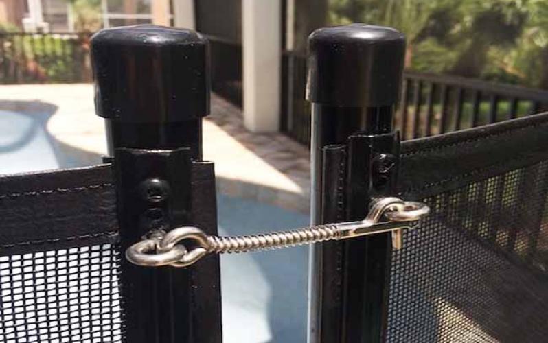 4X12FT Swimming Pool Fencepool Barrier Safety Mesh Fence 4X12FT Swimming Pool Fencepool Barrier Safety Mesh Fence