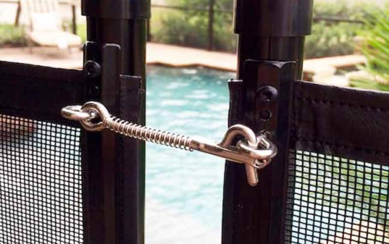 4X12FT Swimming Pool Fencepool Barrier Safety Mesh Fence 4X12FT Swimming Pool Fencepool Barrier Safety Mesh Fence