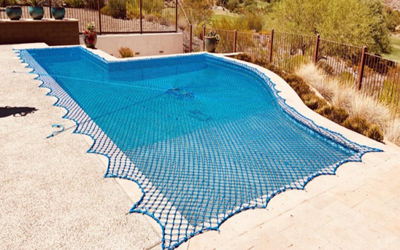 4mm Thick Polyethylene Material Swimming Pool Cover Safety Net 4mm Thick Polyethylene Material Swimming Pool Cover Safety Net