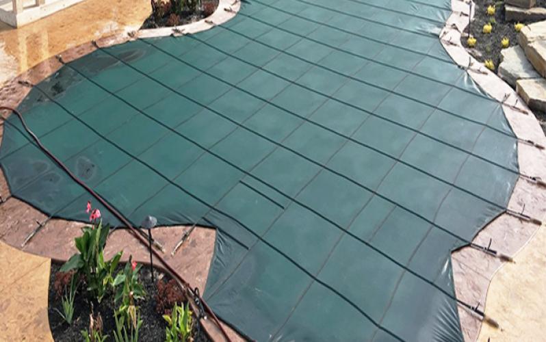 Best Inground Child Proof Pool Safety Mesh Cover Winter Cover