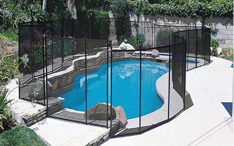 Child Swimming Pool Safety Removable Fence Pool Mesh Fence