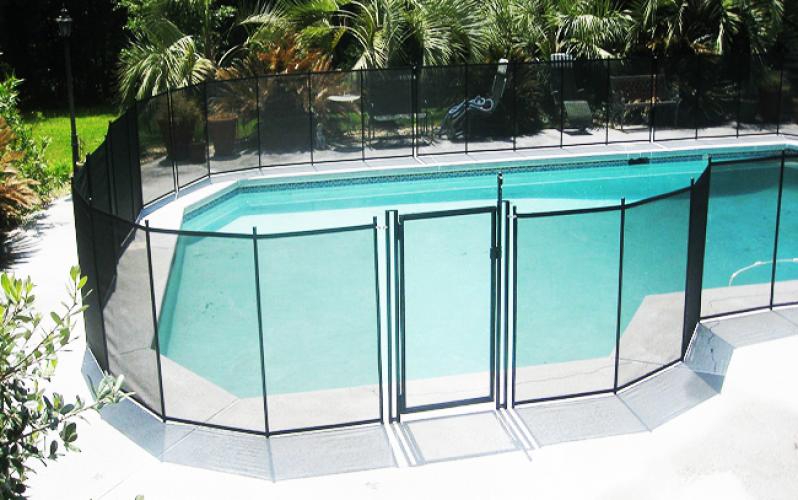 Child Swimming Pool Safety Removable Pool Fence