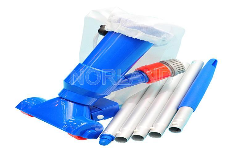 Complete Underwater Vacuum Cleaner with 5 Sections Pole of 48