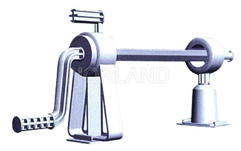 Cover Reel Stands for Above Ground Pool with Fixation Plates(Length Tube is Optional)