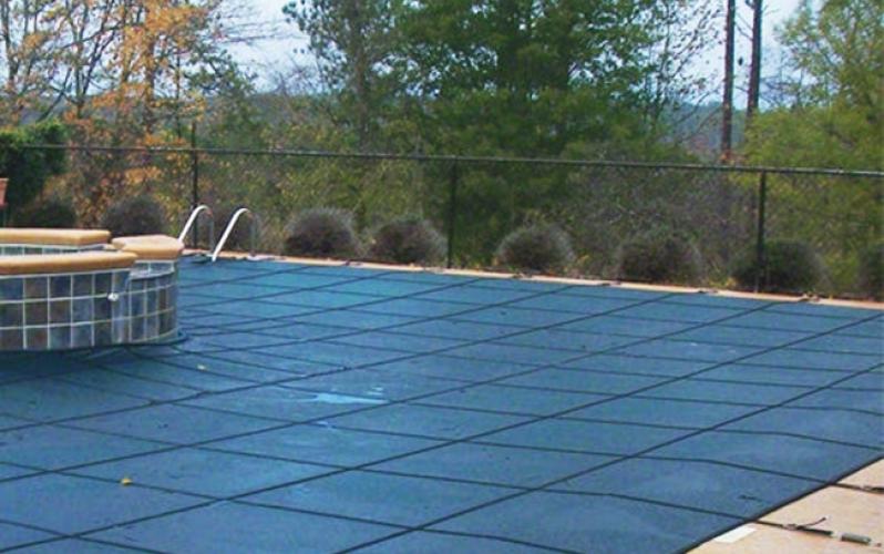 Custom Child Safety Pool Cover In-Ground PP Mesh Cover