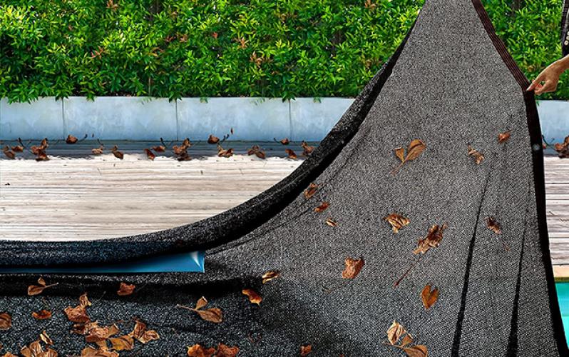 Extra Strong Swimming Pool Leaf Net Safety Cover
