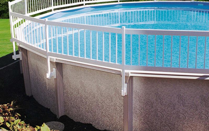 Factory Supply Easy Installation ODM PVC Baby Safety Pool Fence