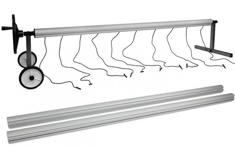 Fits Every Pool Shape Above in Ground Roller Pool Solar Blanket Reel Fits Every Pool Shape Above in Ground Roller Pool Solar Blanket Reel