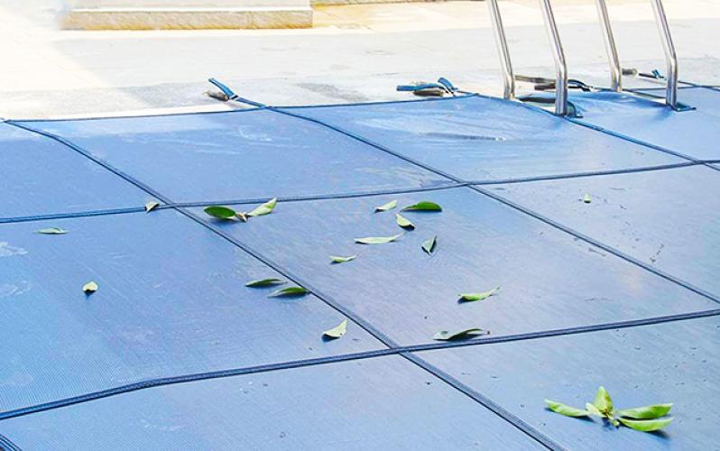 Hard Material Anti-UV Winter Pool PP Safety Mesh Cover for Home Inground Pools