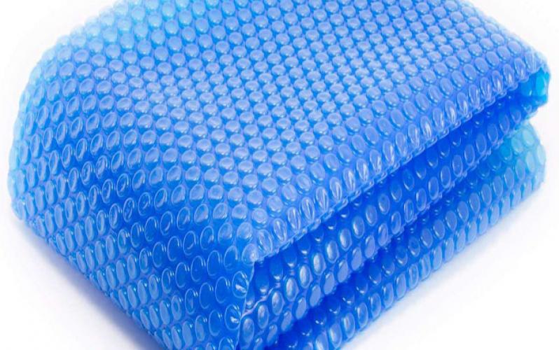 Heat Retaining Solar Blanket Cover for Pool Keeps out Leaves Round Pool Cover