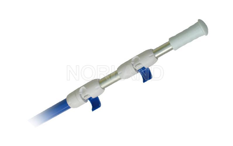 Heavy Duty Adjustable Silver Tool Aluminum Telescopic Swimming Pool Pole