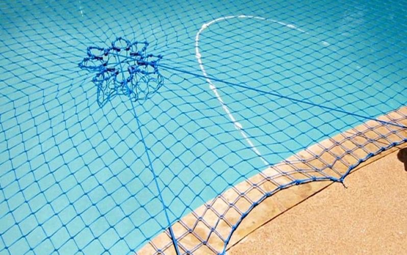 High Density Polyethylene with UV-Treated Swimming Pool Safety Cover Net High Density Polyethylene with UV-Treated Swimming Pool Safety Cover Net
