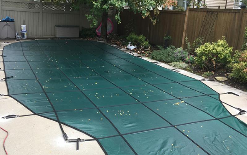 High Quality Mesh Swimming Pool Safety Covers for Inground Pool