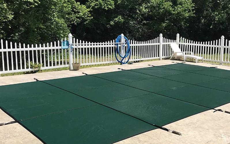 High Quality Retractable Swimming Pool Cover Mesh Safety Pool Cover