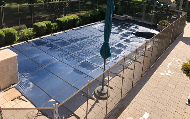 High Strength PP Material Pool Cover Winter Pool Cover