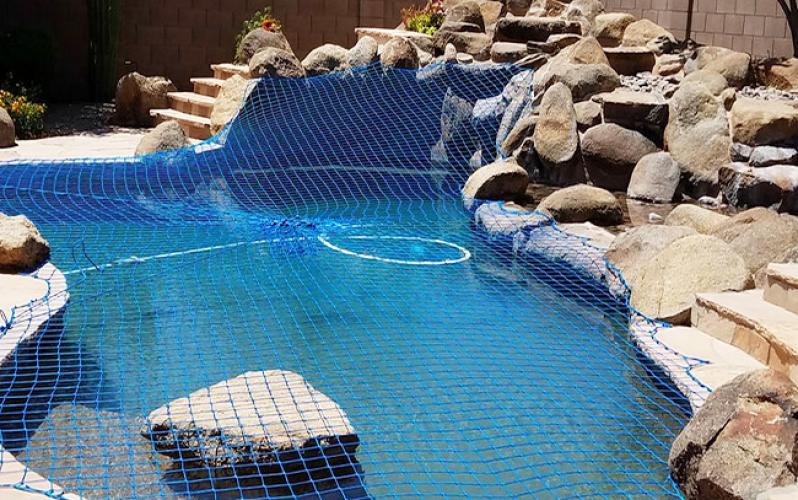In-Ground and Above Ground Swimming Pool Safety Cover Net In-Ground and Above Ground Swimming Pool Safety Cover Net