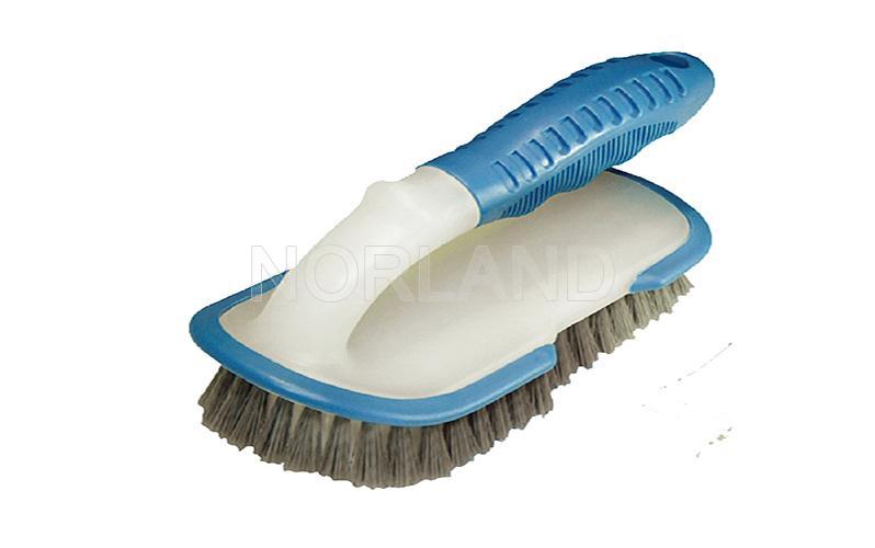 Large Handle Brush with Rubber Handle and Bumper