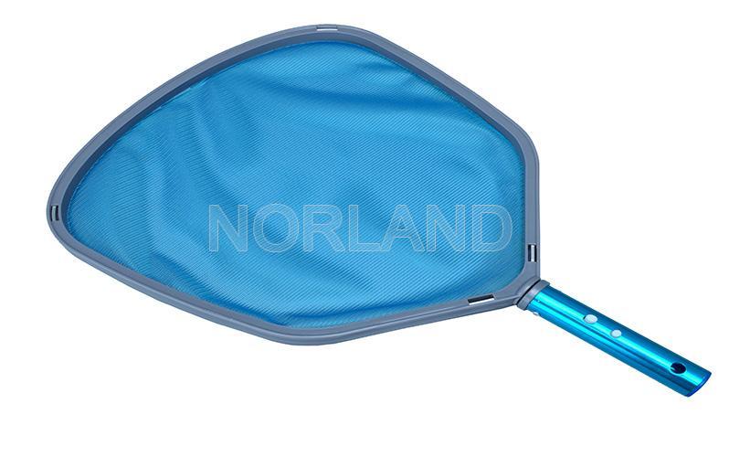 Leaf Skimmer with Plastic Frame and Aluminum Handle Leaf Skimmer with Plastic Frame and Aluminum Handle