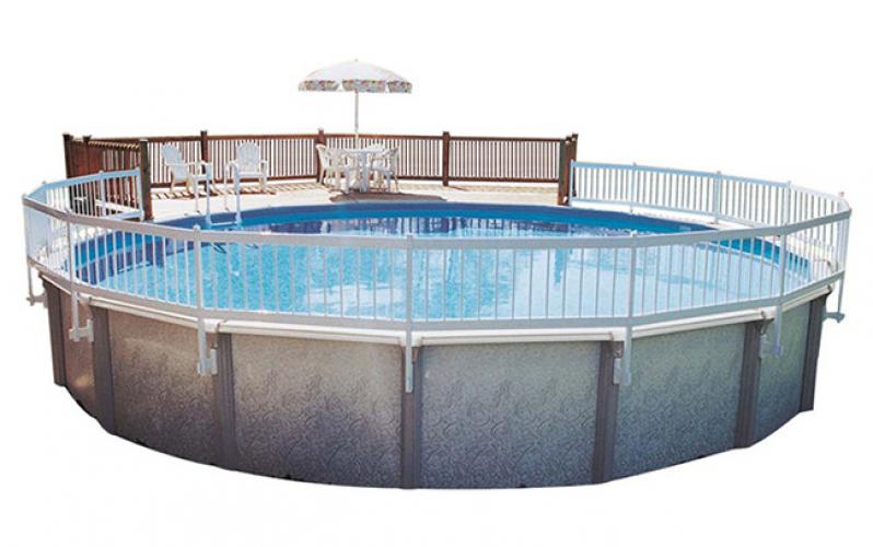 Norland Above Ground Swimming Pool Fence Kit 8 Section Norland Above Ground Swimming Pool Fence Kit 8 Section