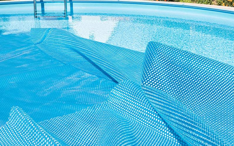 PE Bubble Swimming Pool Cover Solar Heating Pool Cover