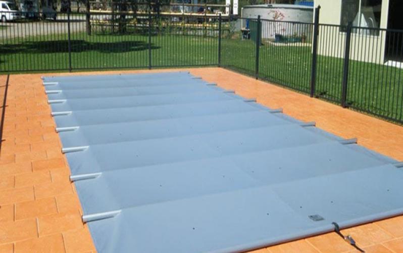 PVC Coated Fabric Swimming Pool Covers Winter Safety Pool Cover PVC Coated Fabric Swimming Pool Covers Winter Safety Pool Cover
