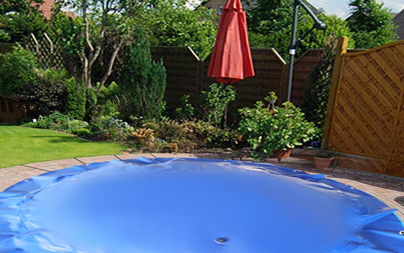 PVC Swimming Pool Safety Cover Inflatable Swimming Pool Cover