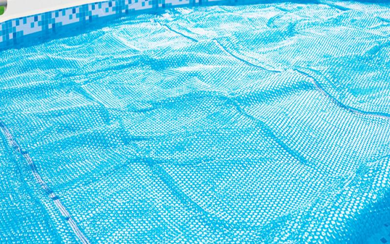 Heavy-Duty 15 Ft. X 30 Ft. Oval Blue Solar Cover Pool Blanket