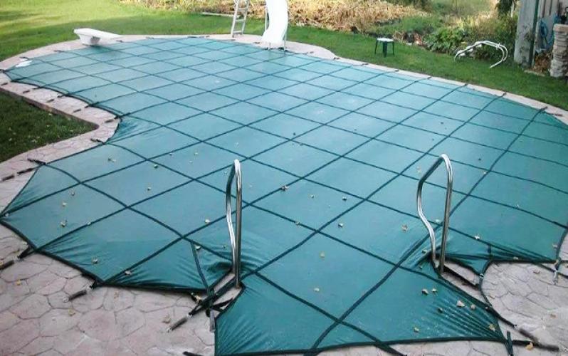 Polypropylene Mesh Safety Pool Cover Swimming Pool Cover