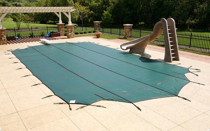 Polypropylene Safe Pools Covers Outdoor Swimming Pool Safety Cover