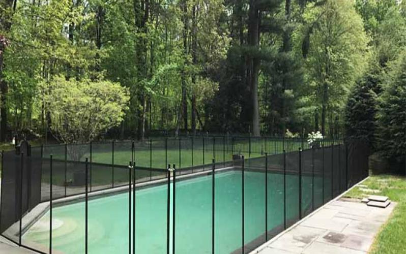 Pool Fence Removeable Inground Pools Child Safety Fencing
