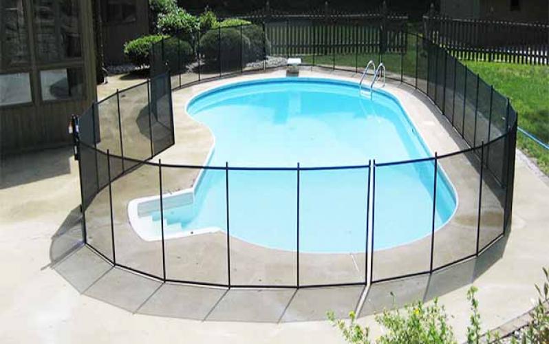 Pool Fence Removeable Inground Pools Child Safety Fencing