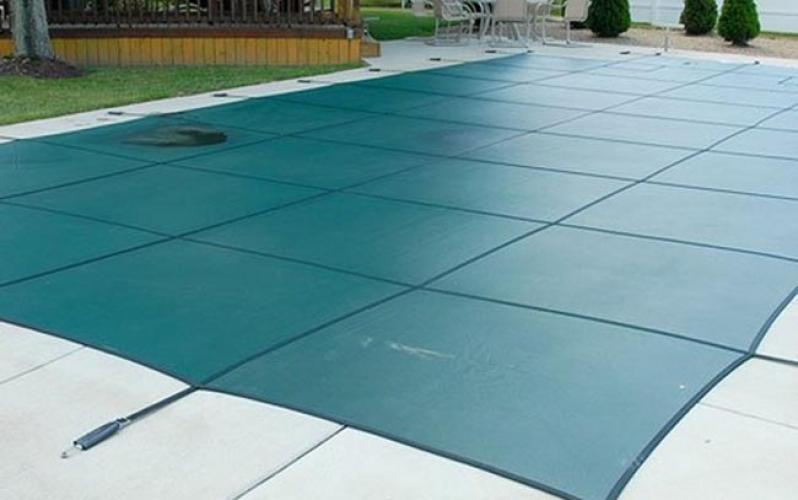 Rectangle Inground Safety Pool Cover Pool Winter Cover