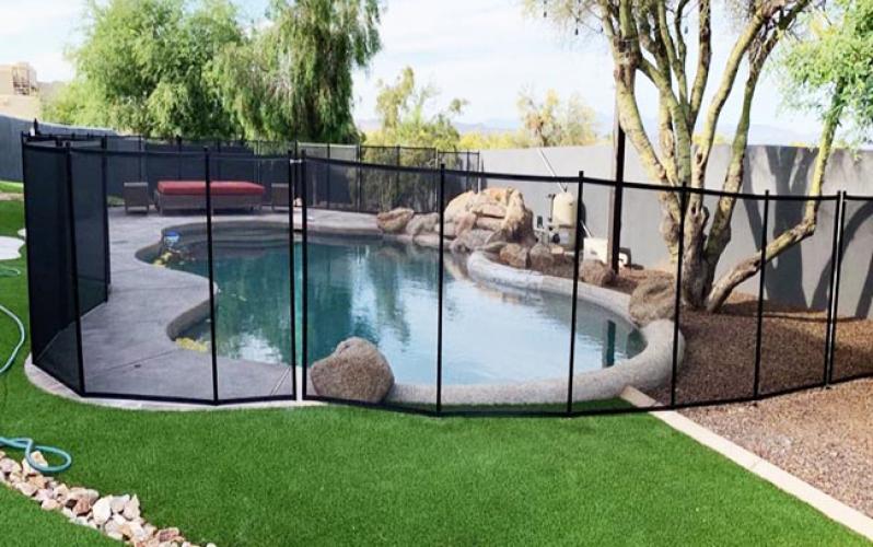 Removeable Outdoor Child Safety Fencing Inground Pool Fence Removeable Outdoor Child Safety Fencing Inground Pool Fence