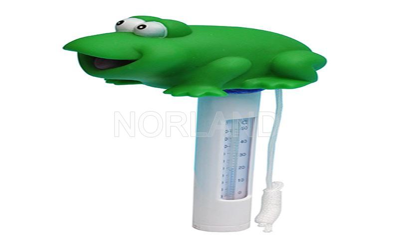 Round Thermometer Frog