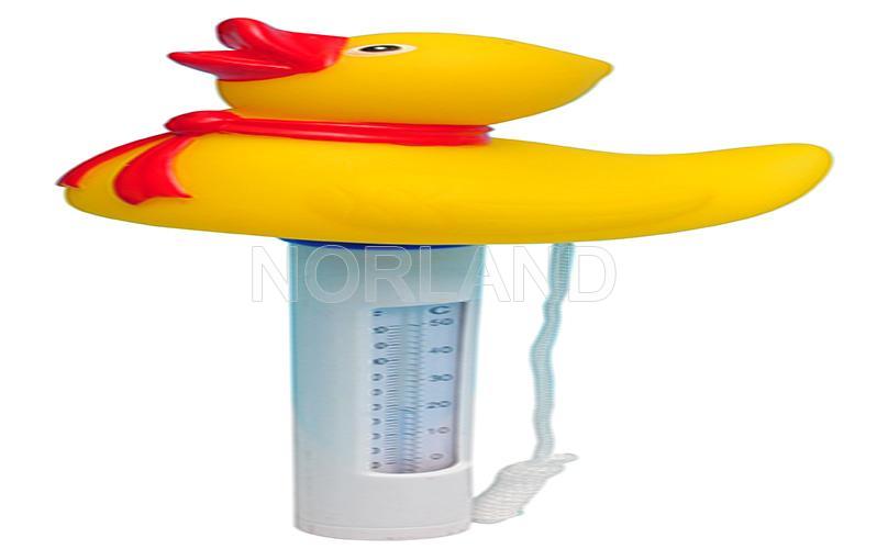 Round Thermometer Yellow Duck
