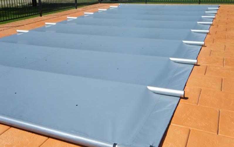 Security PVC Pool Cover Winter Cover for In-Ground Swimming Pool Security PVC Pool Cover Winter Cover for In-Ground Swimming Pool